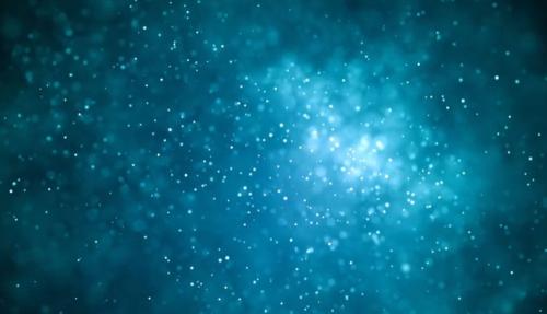 Blue abstract star like image